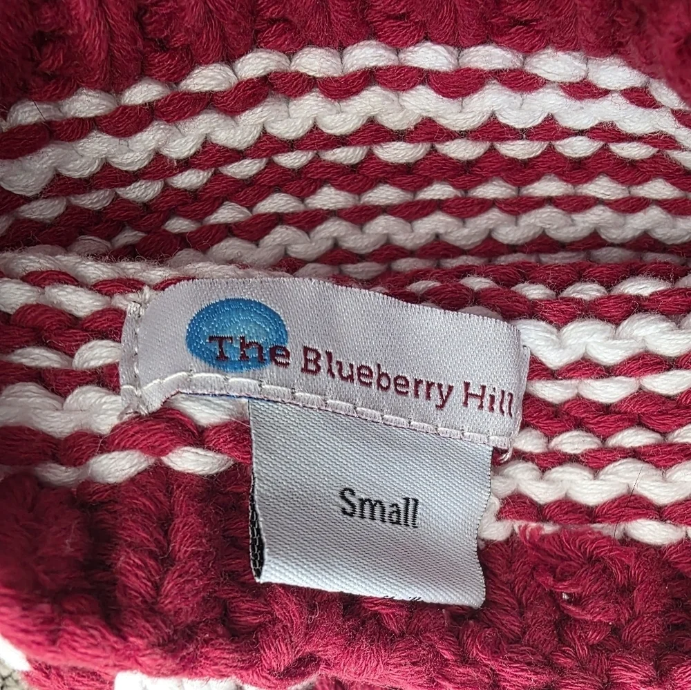 The Blueberry Hill Red And White Candy Cane Stripe Hat